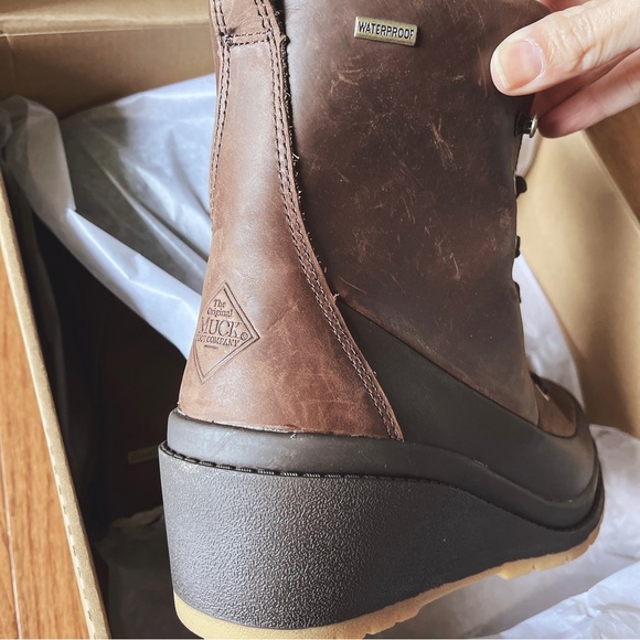 The Original Muck Boot Company Liberty Supreme Waterproof Wedge Boot - Picture 4 of 5